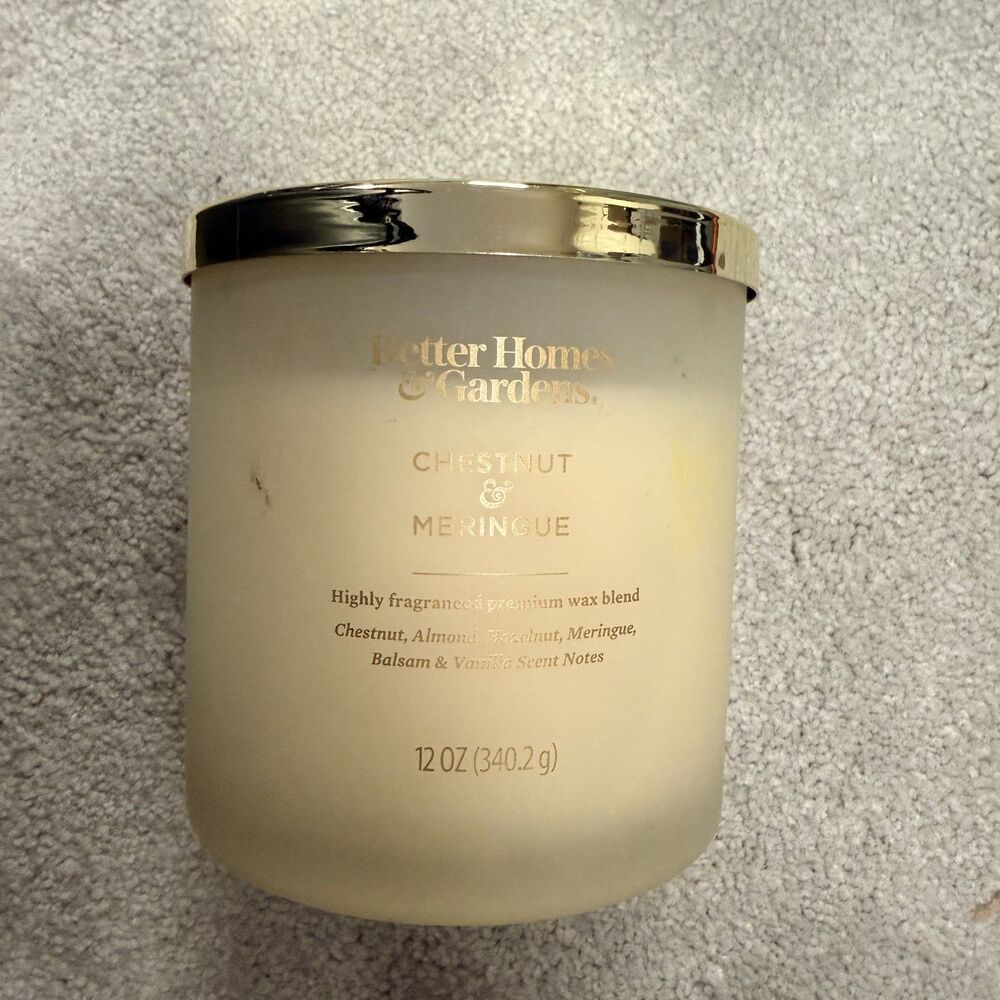 Better Homes and Gardens Chestnut & Meringue 2-wick Candle